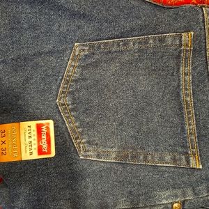 NEW, never worn, Wrangler jeans